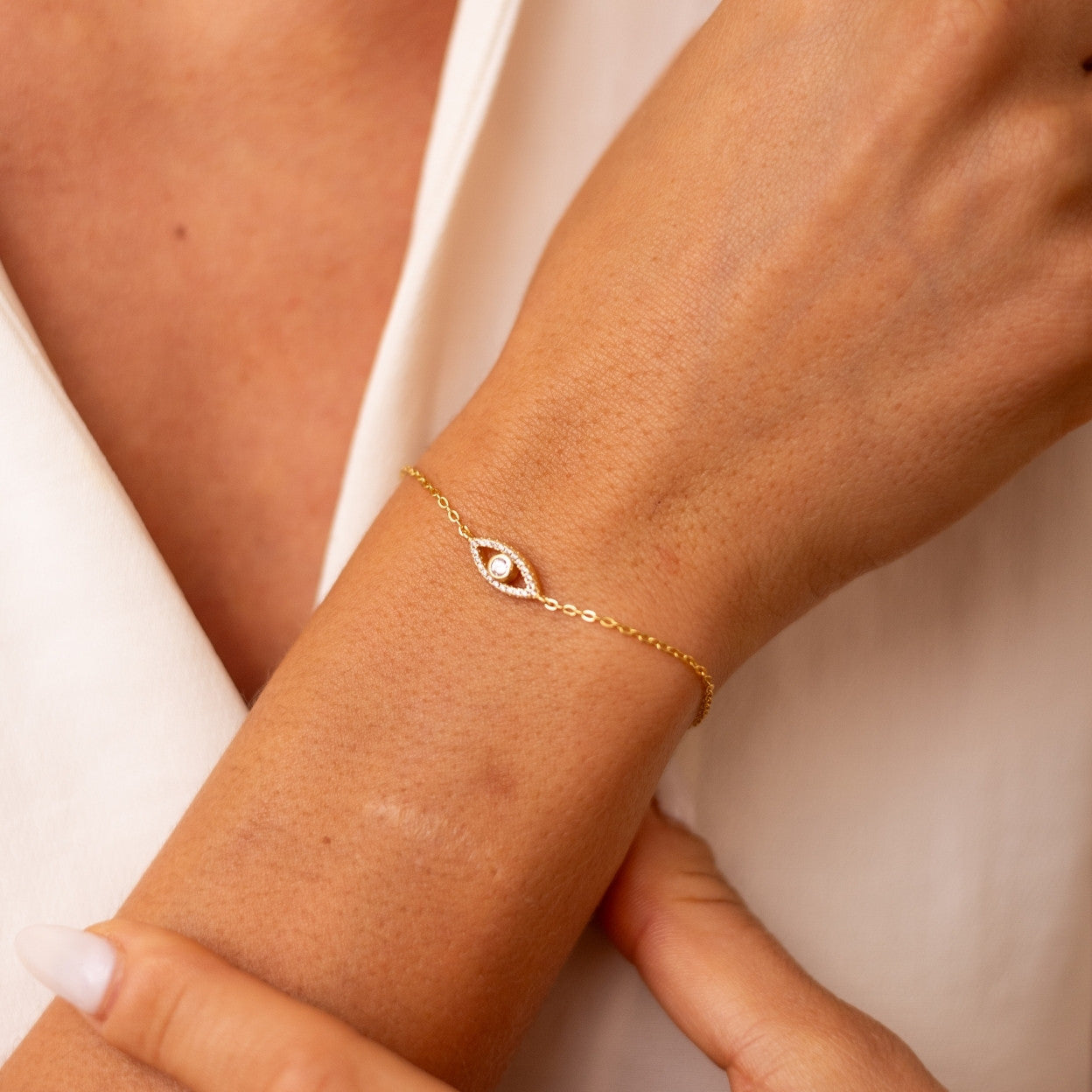 Eye CZ Bracelet