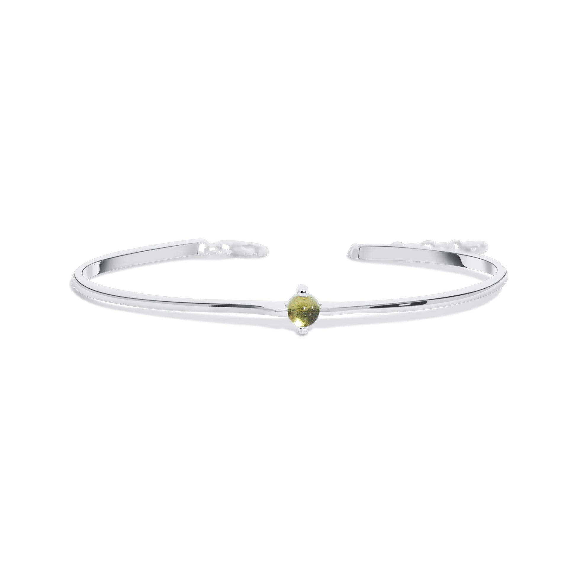 Millie Peridot Bangle Bracelet