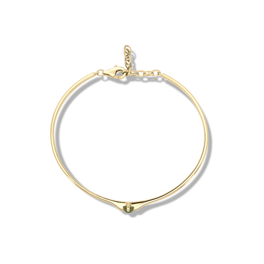 Millie Peridot Bangle Bracelet