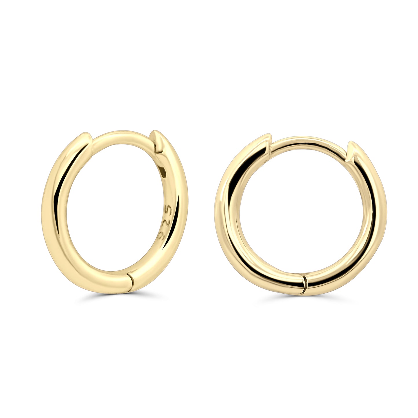Small Plain Hoops
