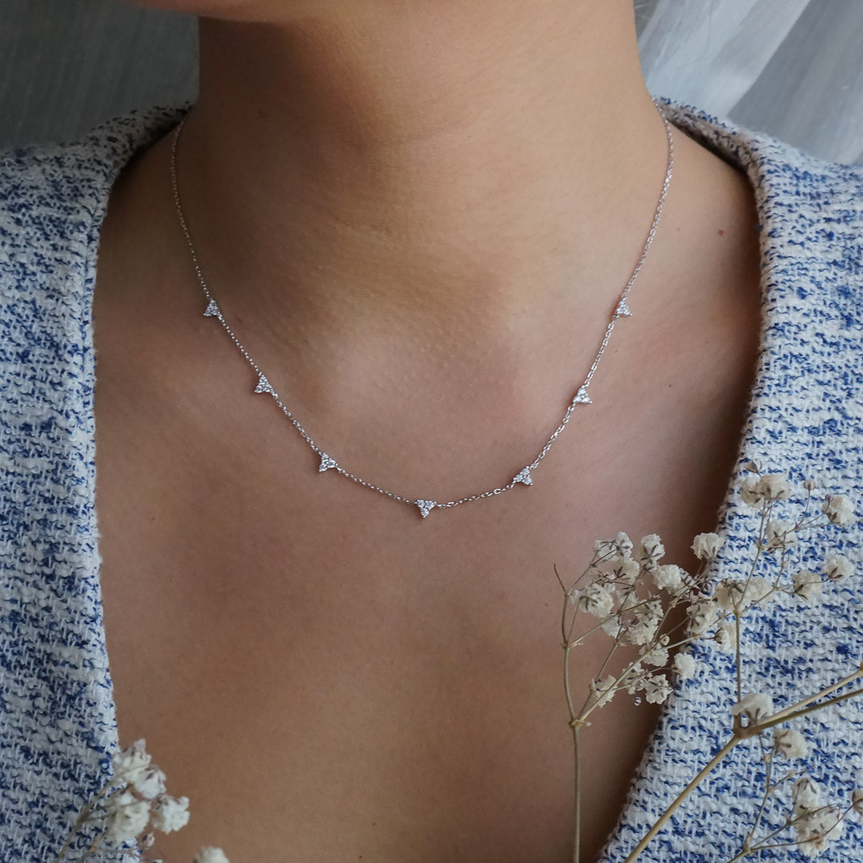 Trista CZ Necklace