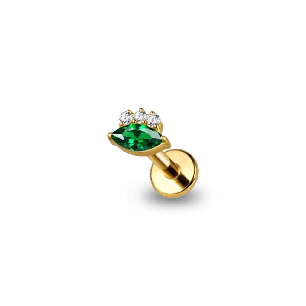 Vireya Piercing à vis arrière