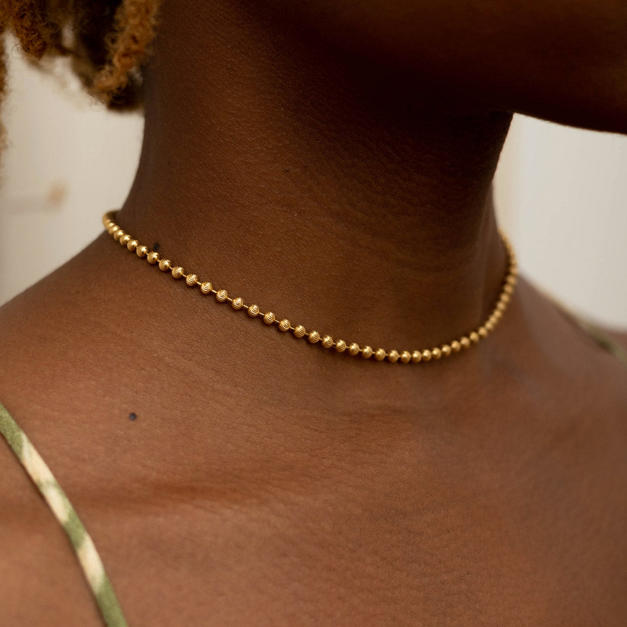 Collier croissant de lune en or 14 carats Bijouterie pour femmes