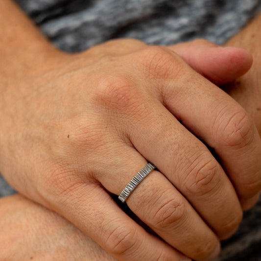 Men's Silver Arlo Ring