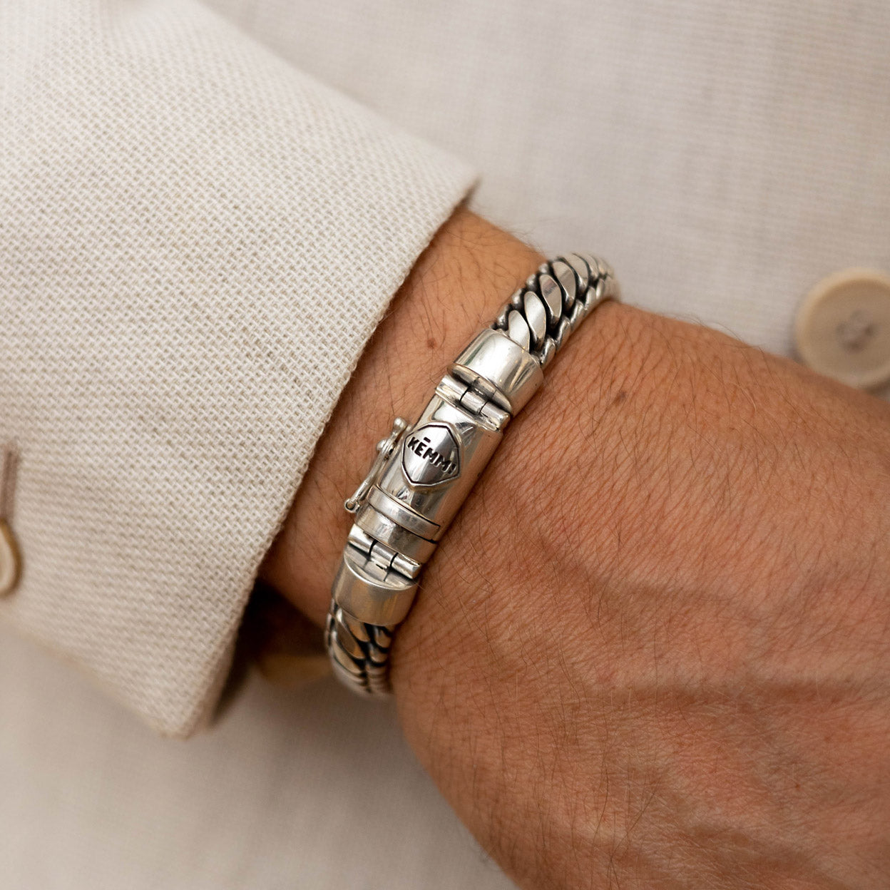 Men's Silver Austin Bracelet