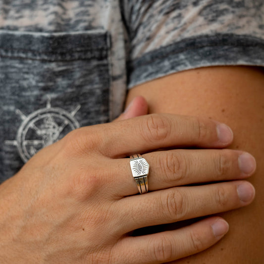 Men's Silver Truth Seeker Ring