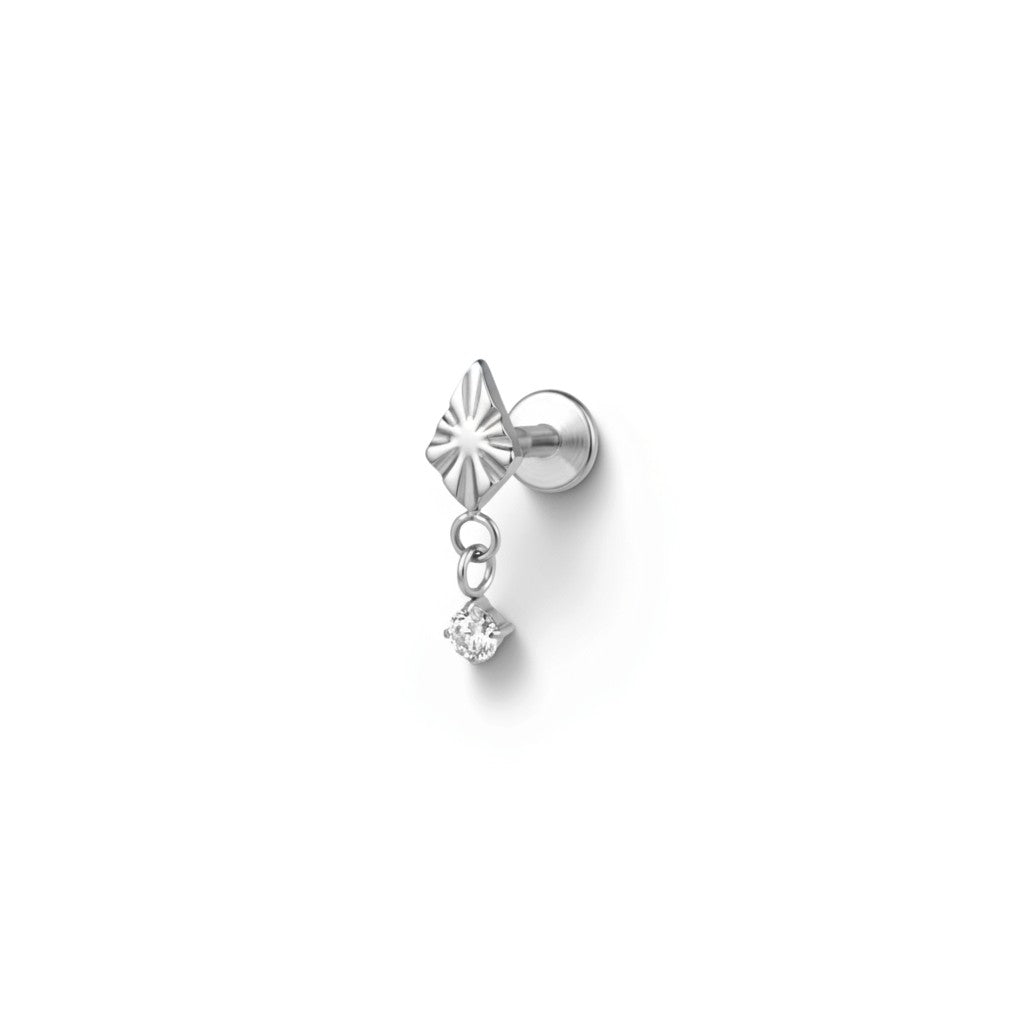 Aster Flat Back Piercing