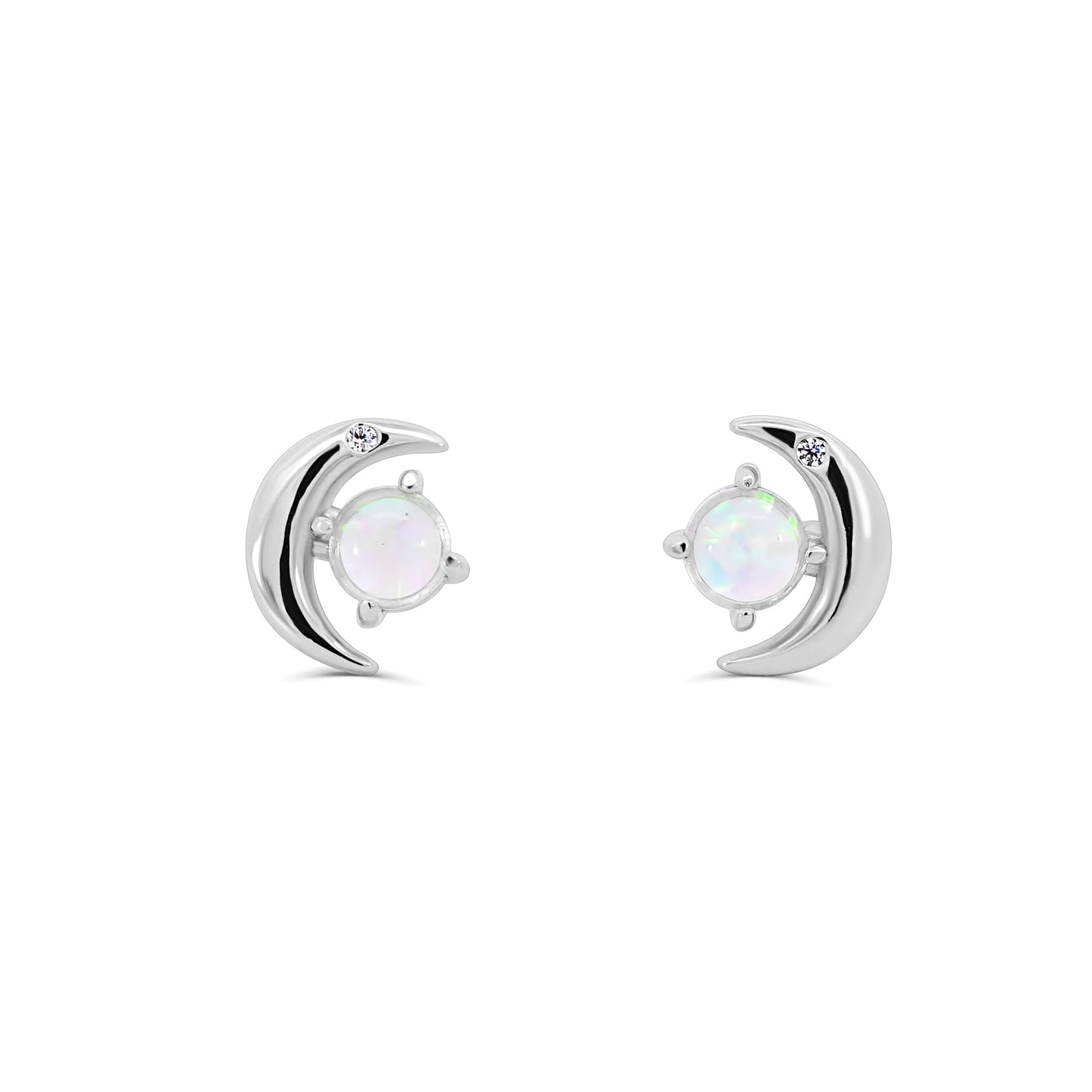 Boucles d'oreilles à clous en opale Celuna