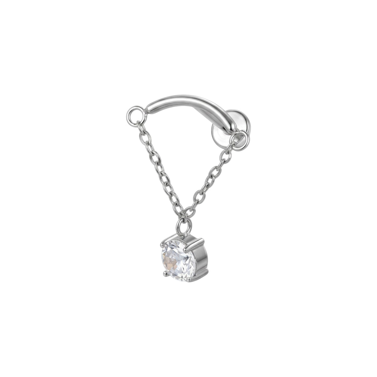 Ciela Dangle Flat Back Piercing