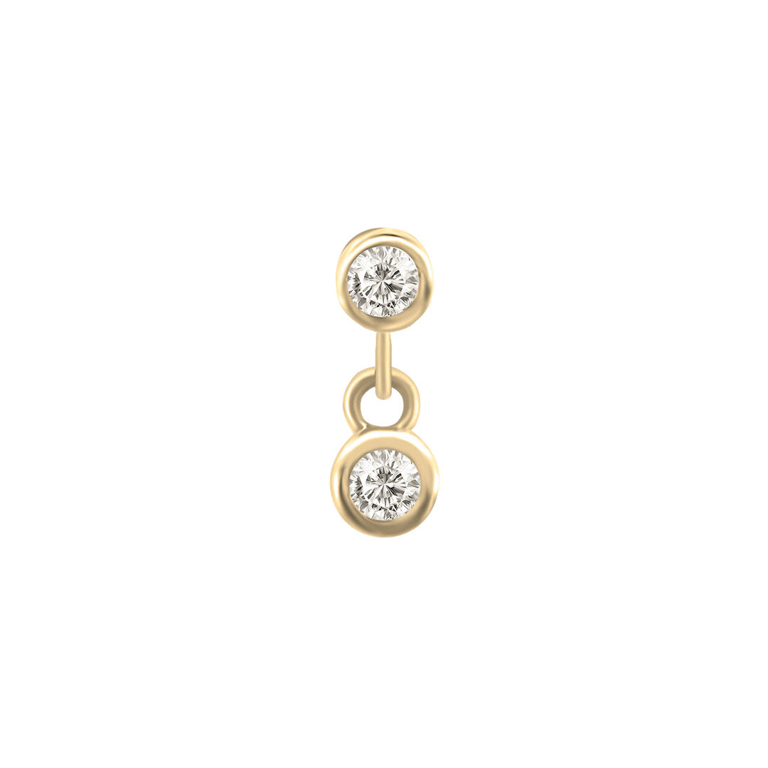 Piercing Cartilage Goutte Diamant