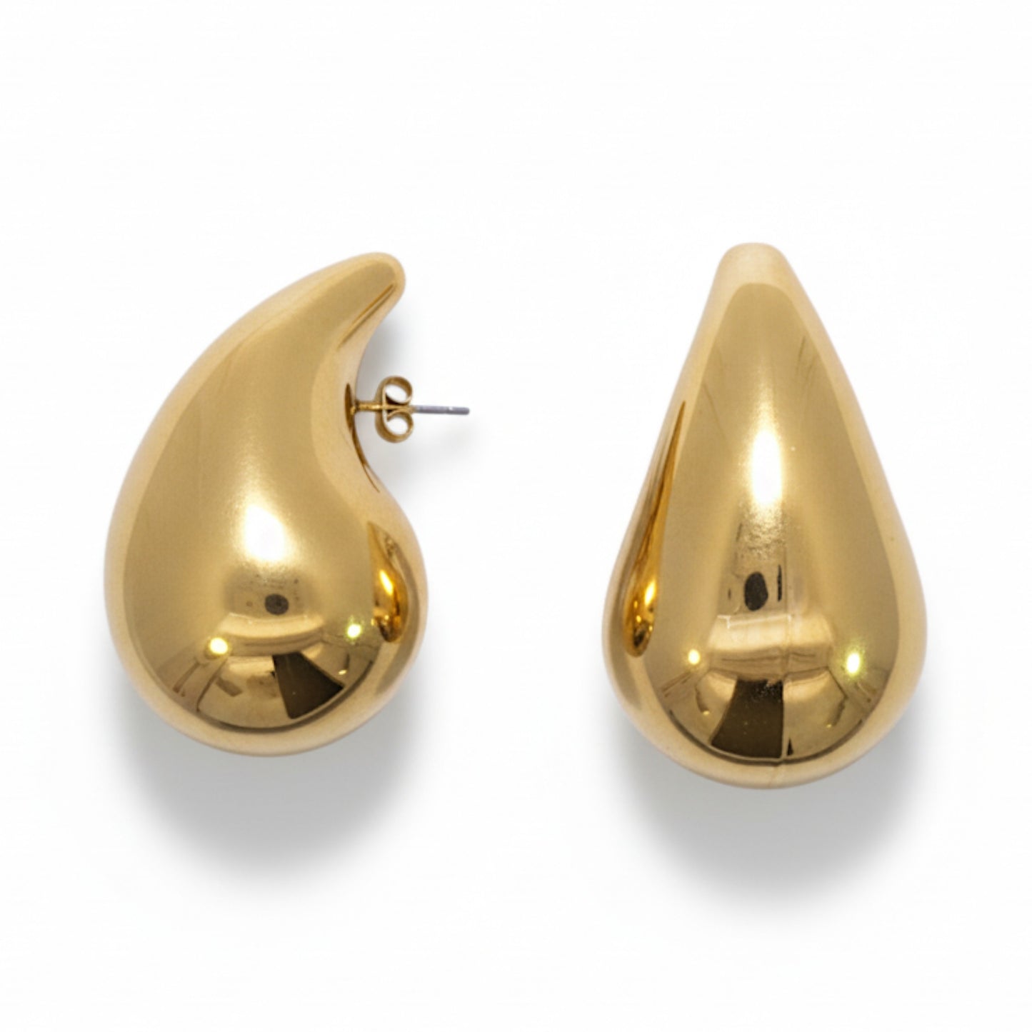 Boucles d'oreilles pendantes en or