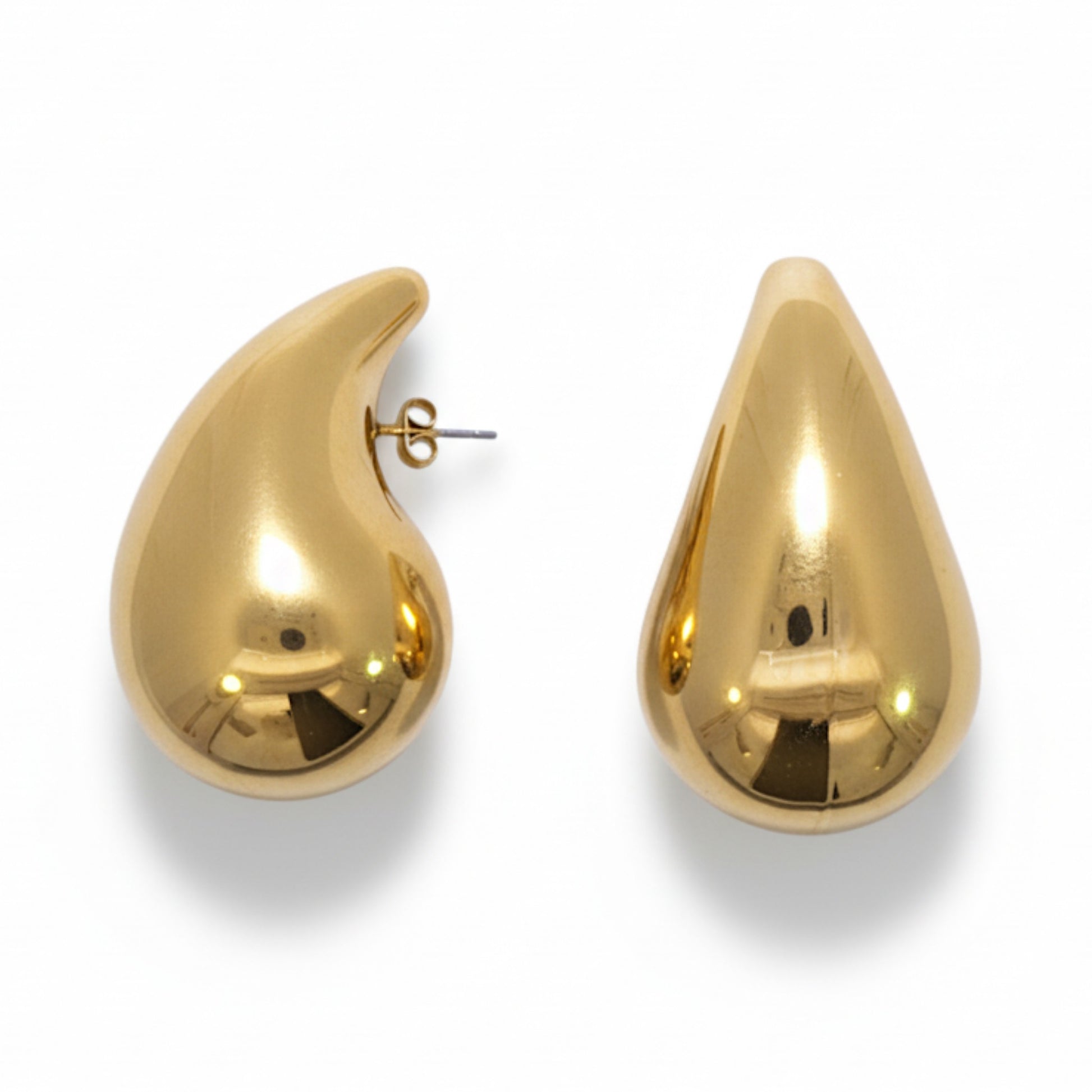 Boucles d'oreilles pendantes en or