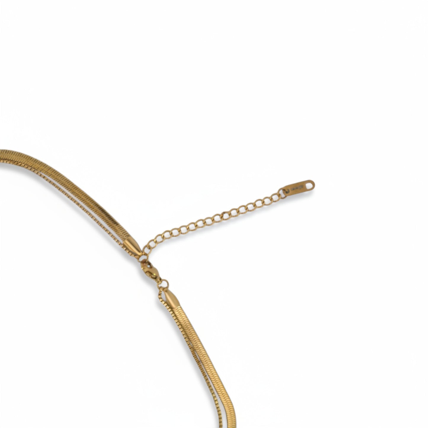 Collier de perles à double flux