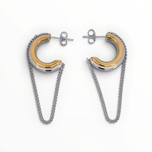 Duo Chain Hoops