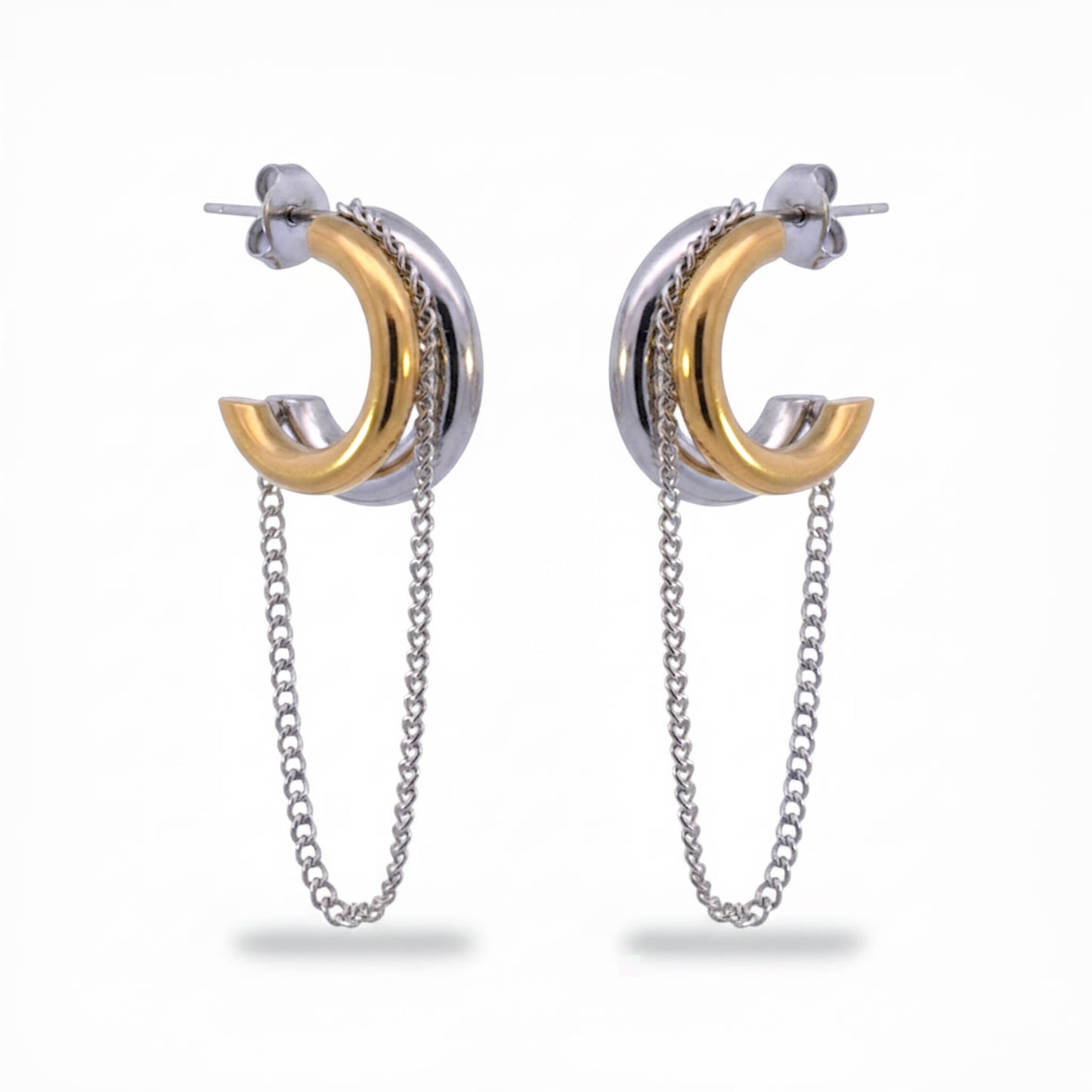 Duo Chain Hoops