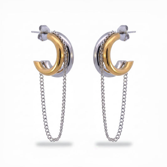 Duo Chain Hoops