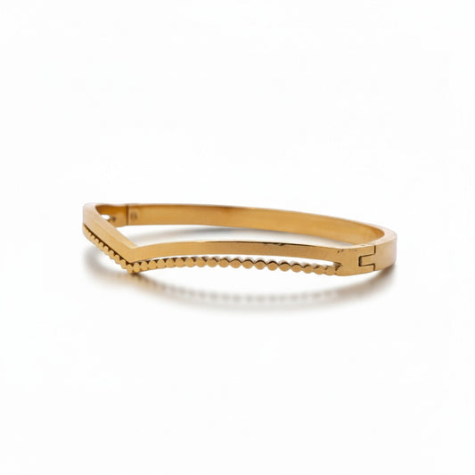 Edge Gold Cuff