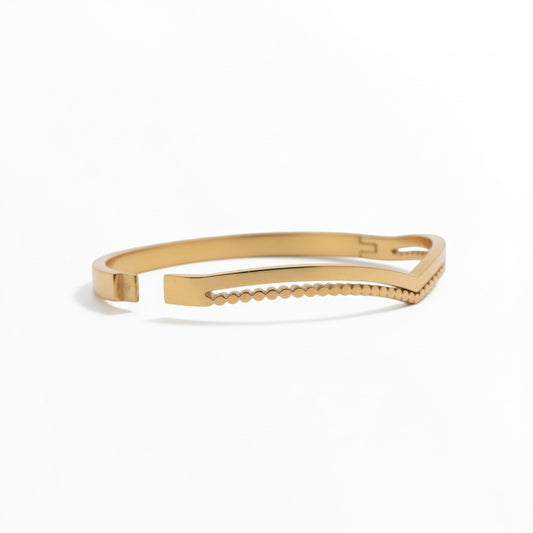 Edge Gold Cuff