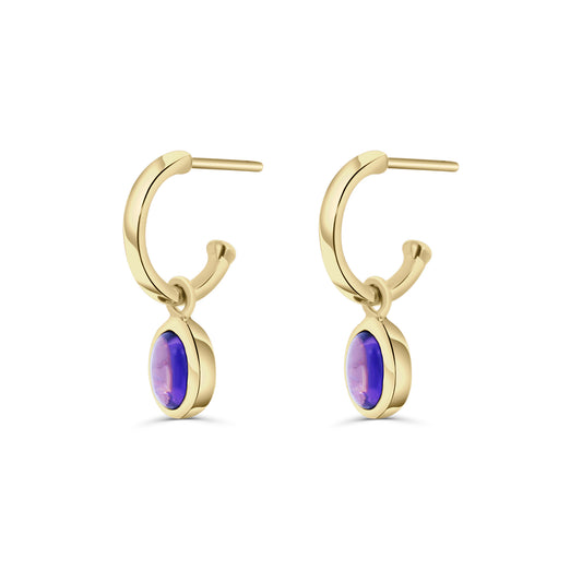 Ella Drop Stud Hoops