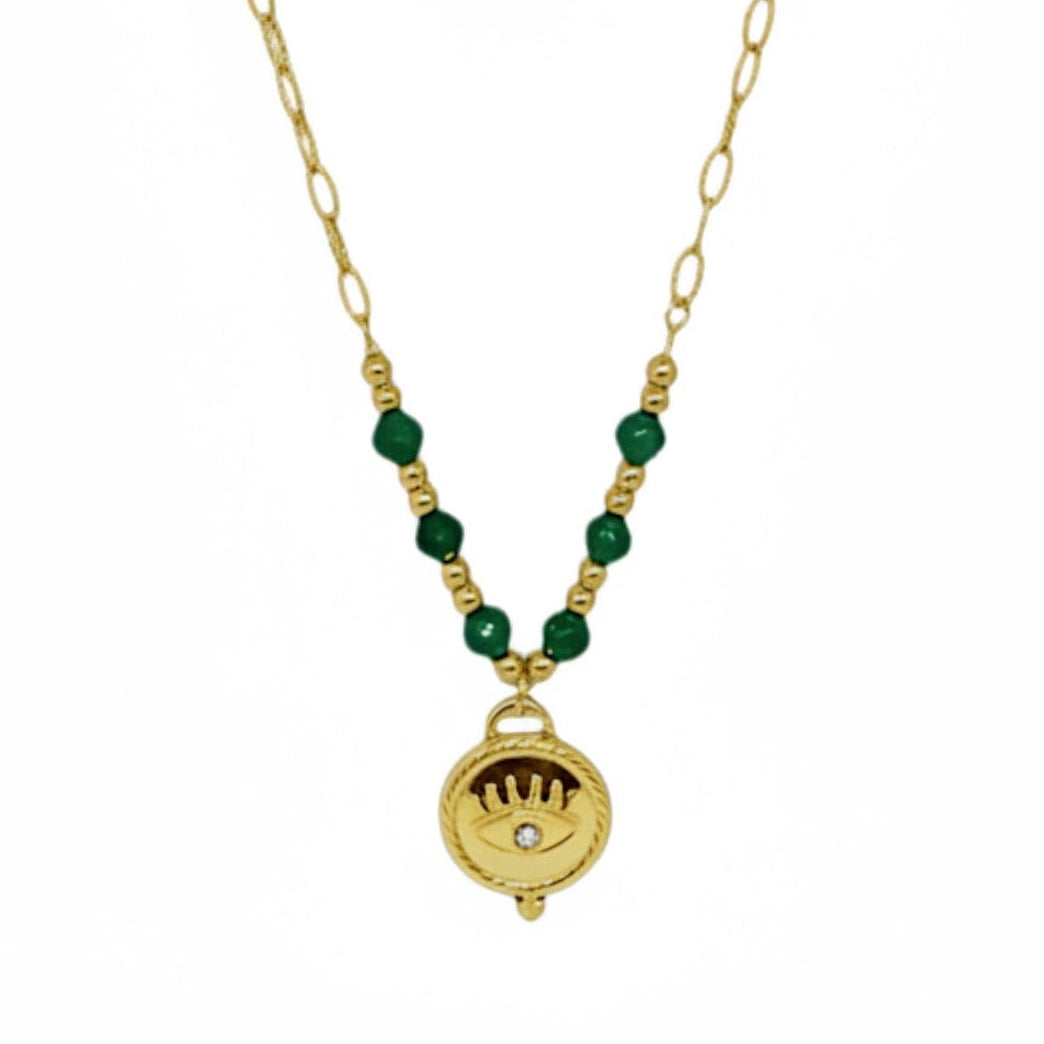Collier en or Œil d'Oracle