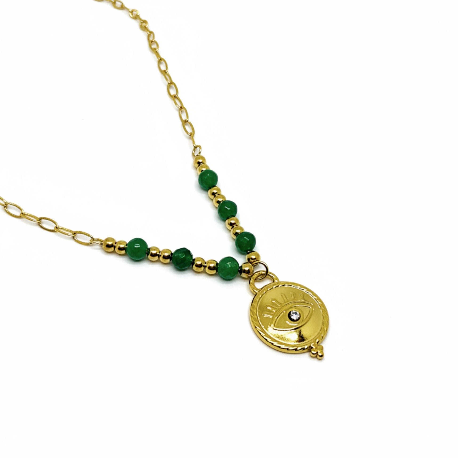 Collier en or Œil d'Oracle