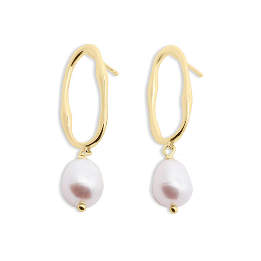 Lala Pearl Stud Earrings