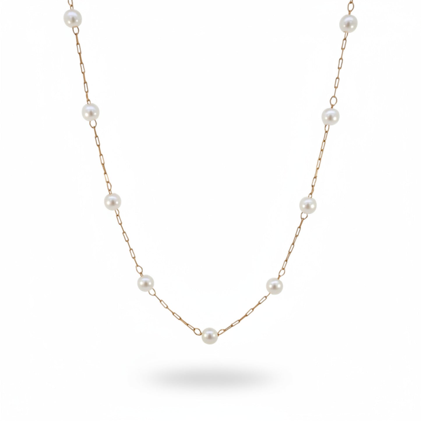 Collier en or et perles Lumi