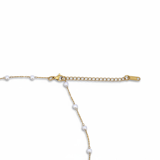 Collier en or et perles Lumi