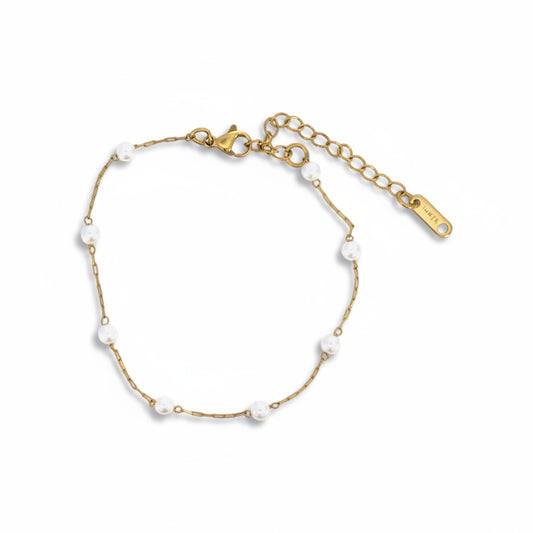 Lumi Pearl Chain Bracelet
