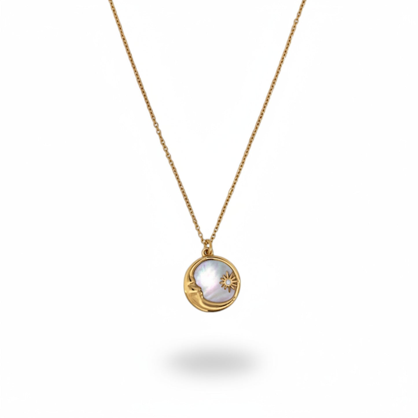 Collier Luna en or