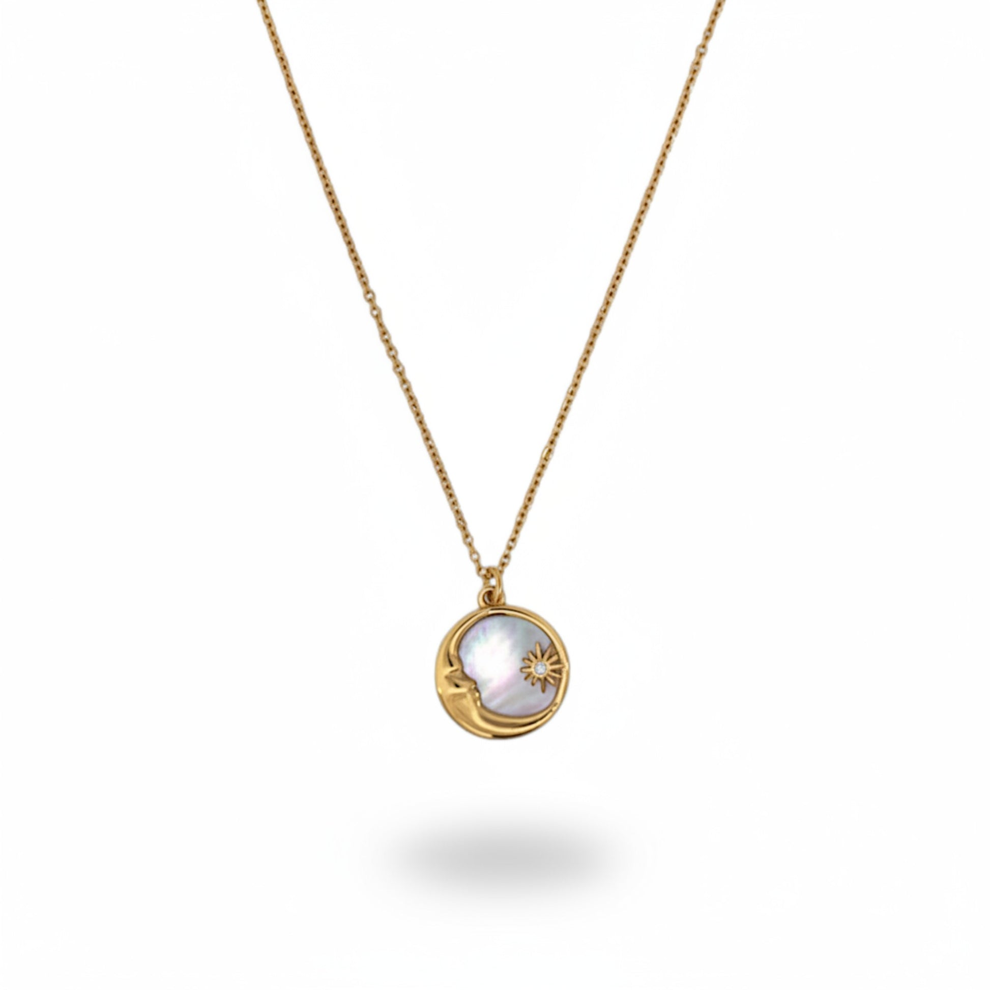 Collier Luna en or