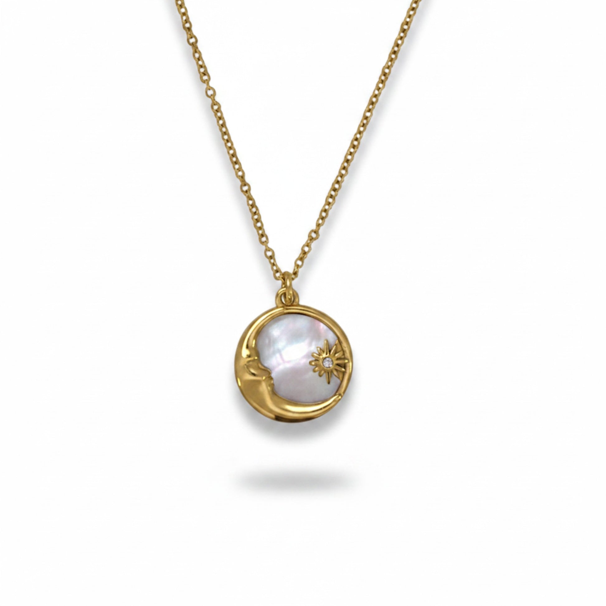 Collier Luna en or