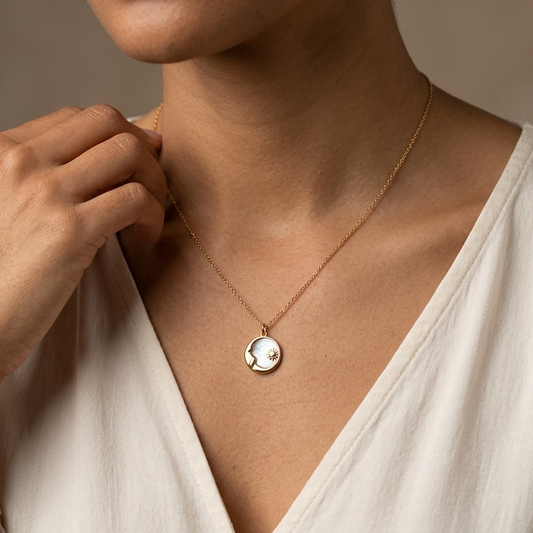 Luna Gold Necklace