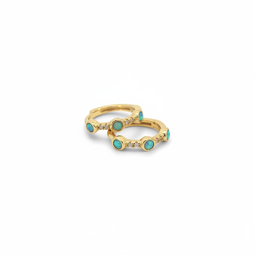 Maris Opal Hoops