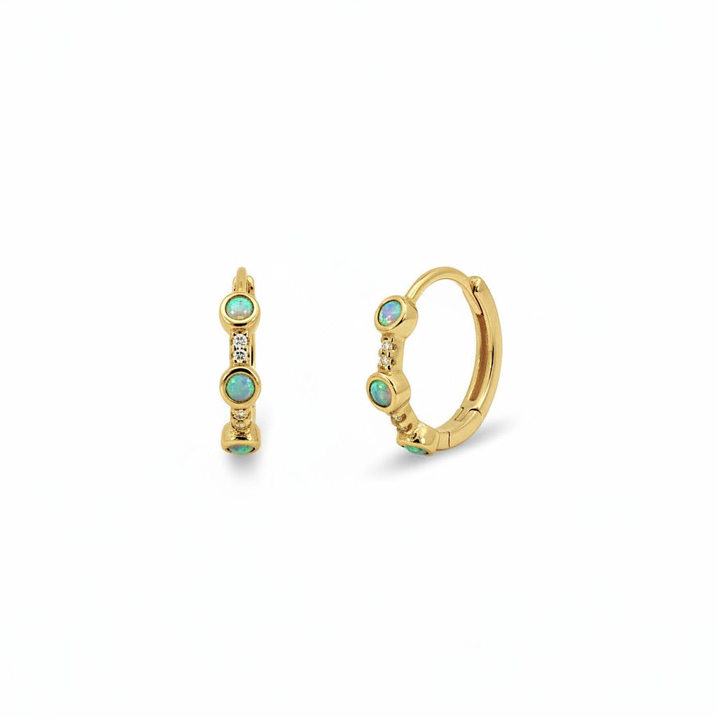 Maris Opal Hoops