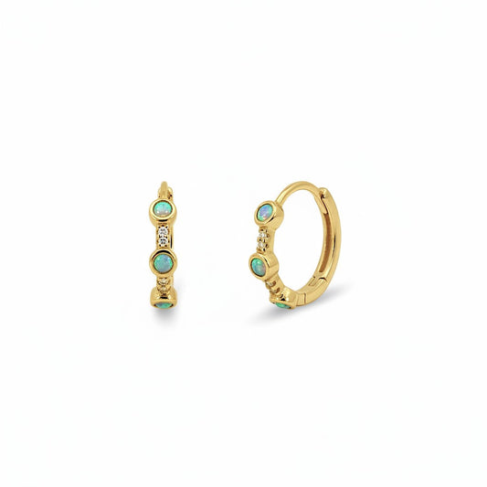 Maris Opal Hoops