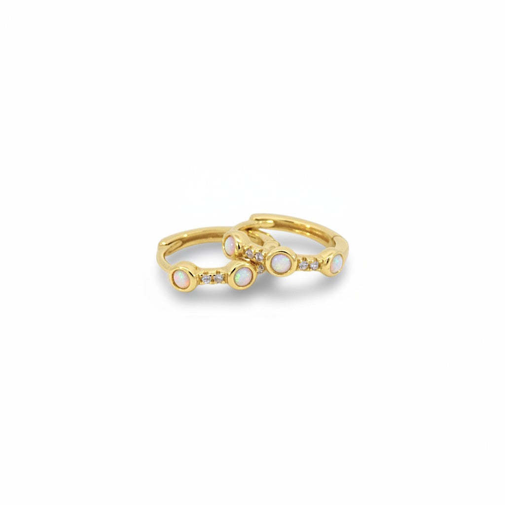 Maris Opal Hoops
