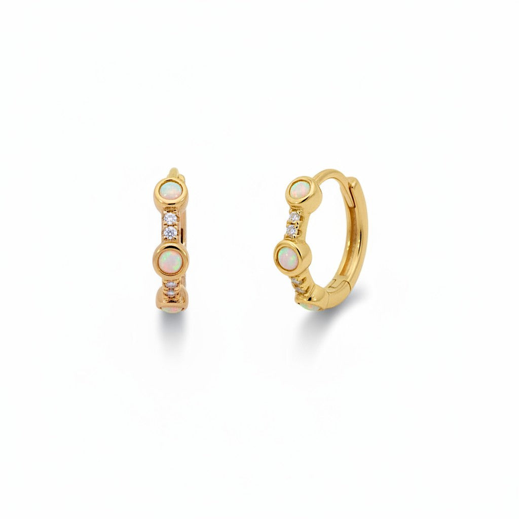 Maris Opal Hoops