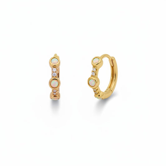Maris Opal Hoops