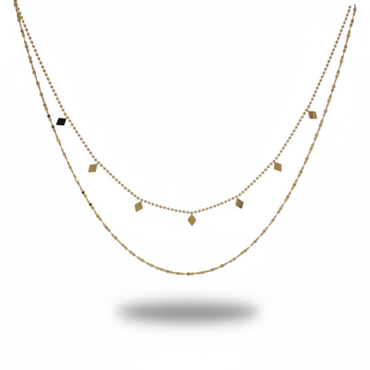 Collier Mira à plusieurs rangs
