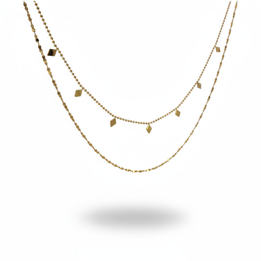 Collier Mira à plusieurs rangs