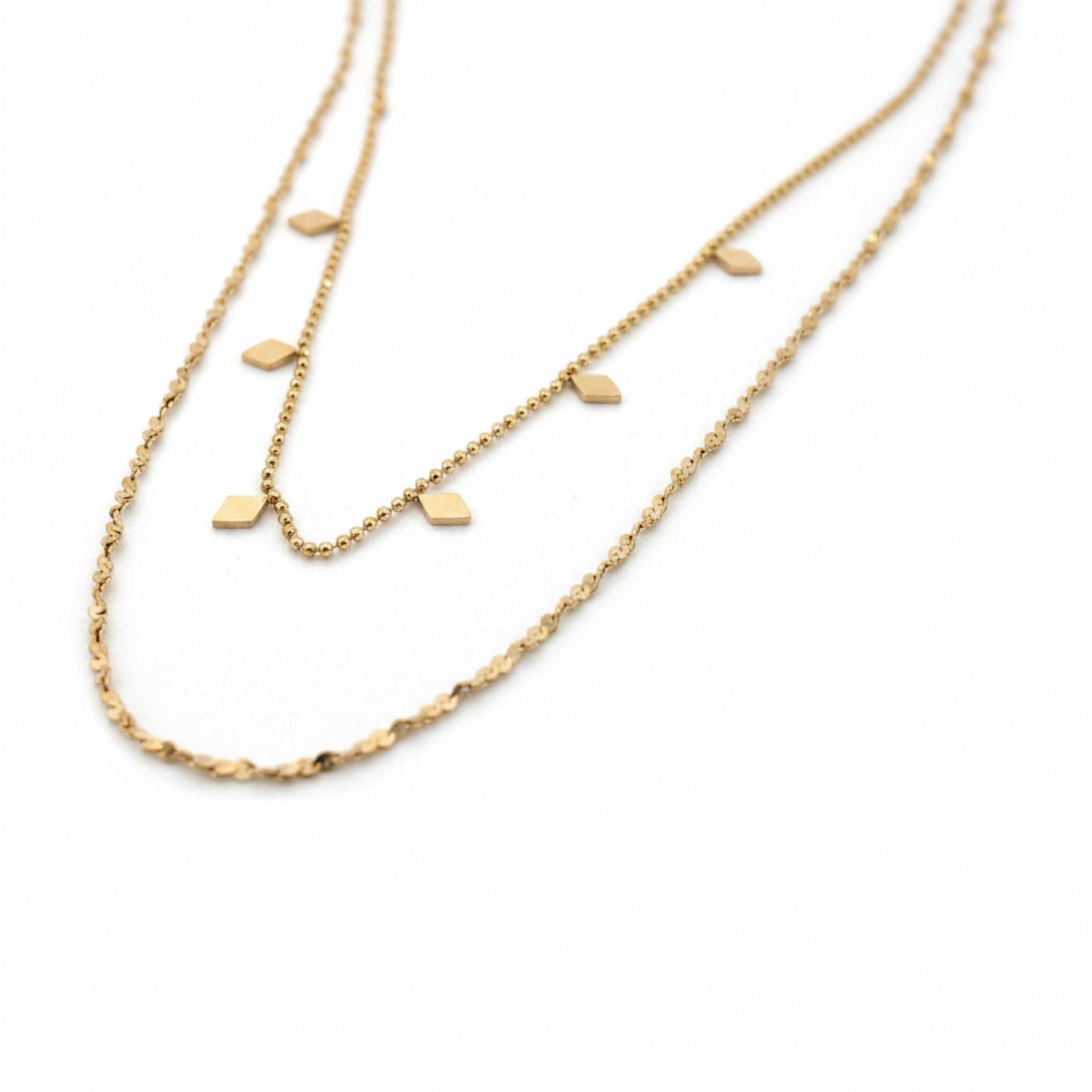 Collier Mira à plusieurs rangs