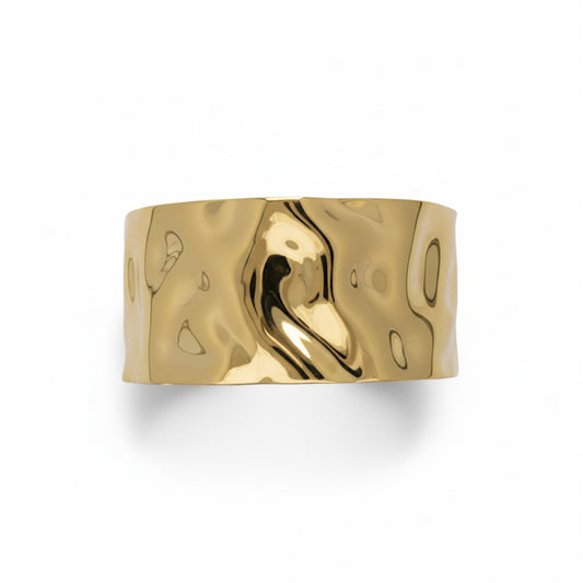 Gold Molten Cuff