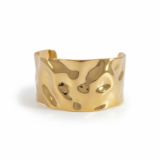 Gold Molten Cuff