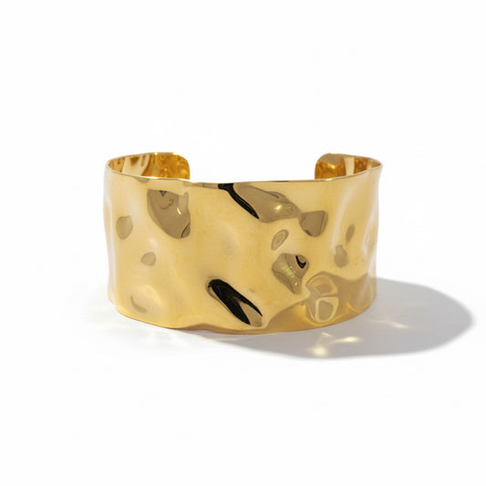 Gold Molten Cuff