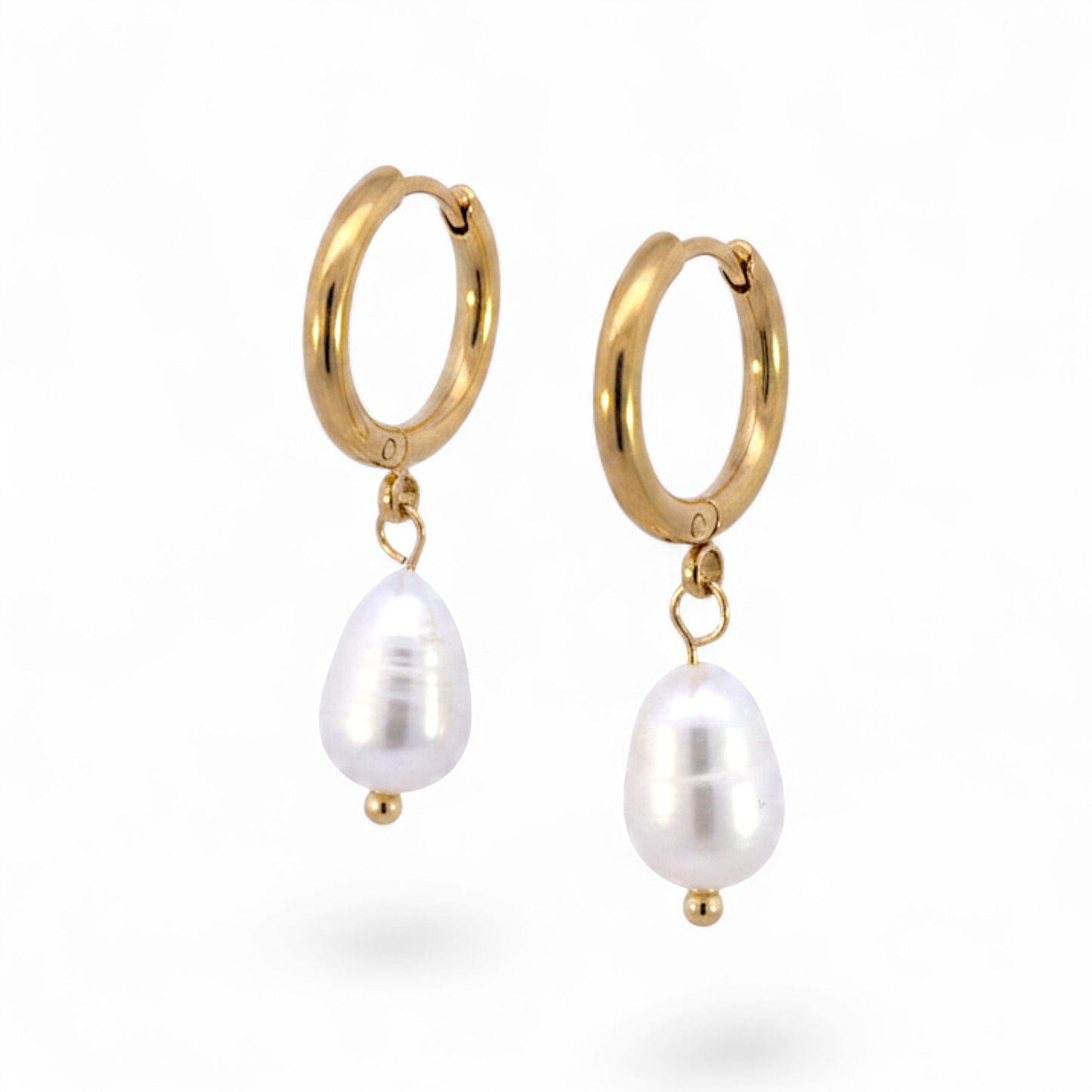 Nerina Pearl Hoops