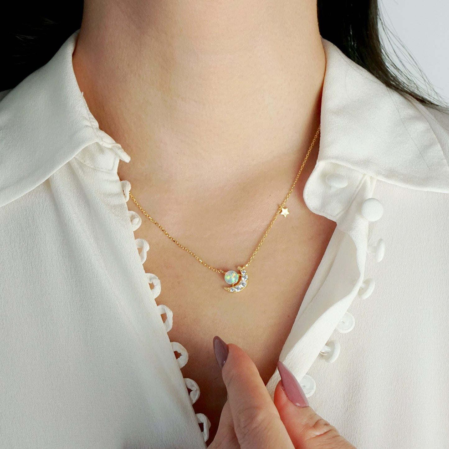 Collier Opale Celuna