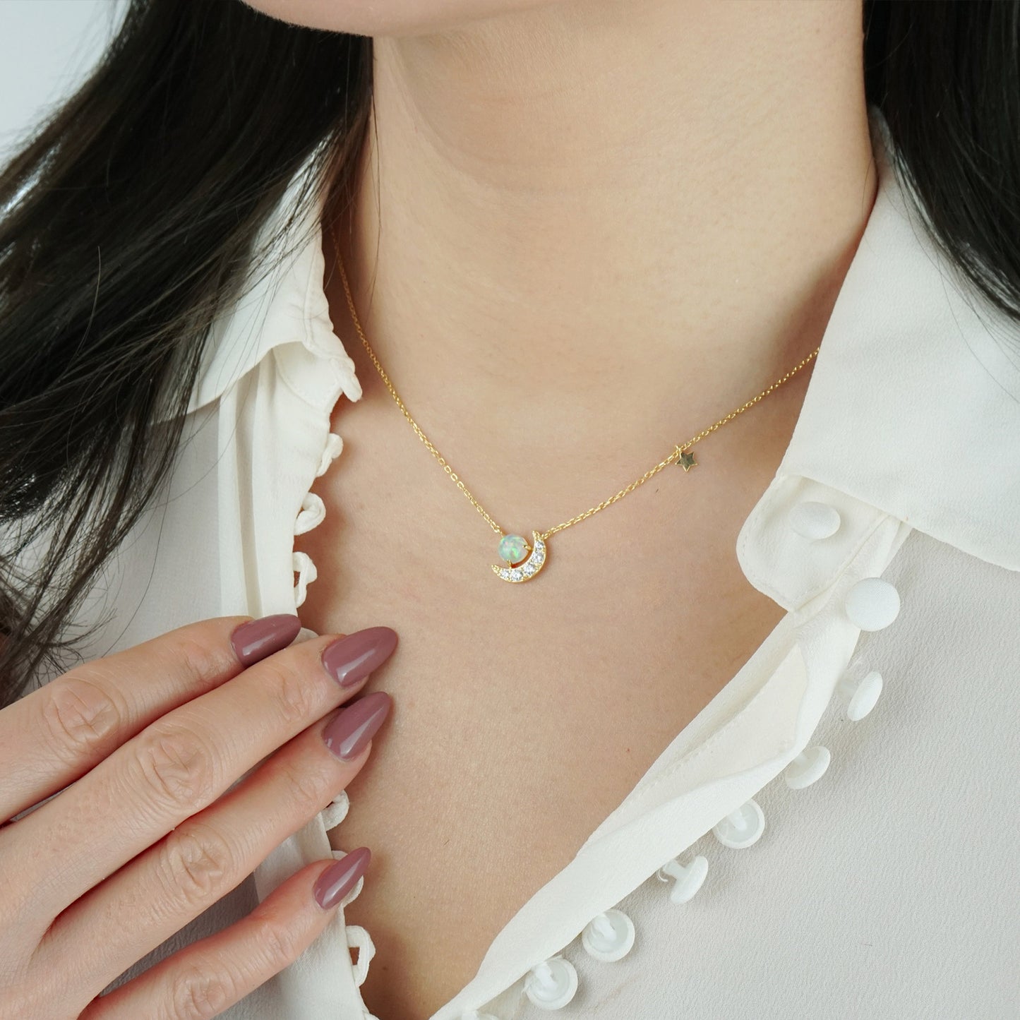 Collier Opale Celuna