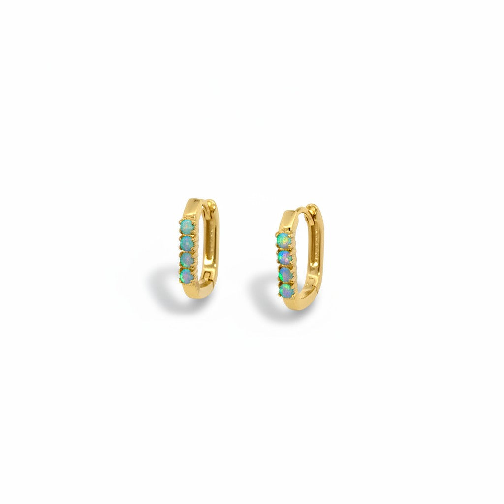 Opaline Hoops