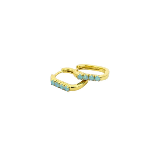 Opaline Hoops